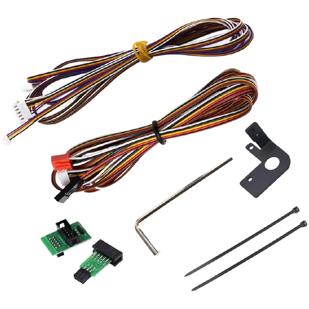 For BL Touch 3D P-rinter Automatic Leveling Sensor Kit Complete Set With Adapter Board Programmer Bracket Dual Cables Accessory