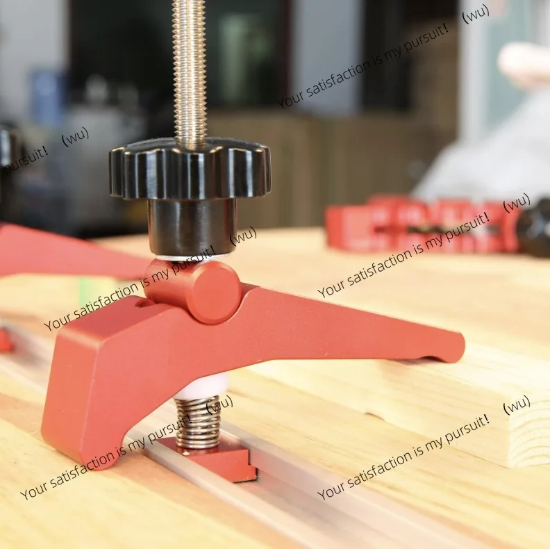 YB03X T-shaped groove board Woodworking tools Aluminum alloy pressing block Chute bracket Small pressing plate Small chute