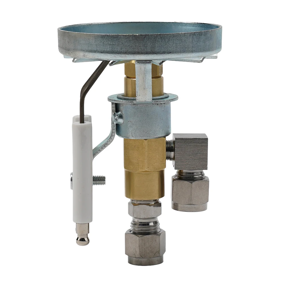 

1Piece/Set Air Atomizing Aluminium Brass Burner Burner Flame Electrode Rings Siphon Nozzle Waste Oil Practical