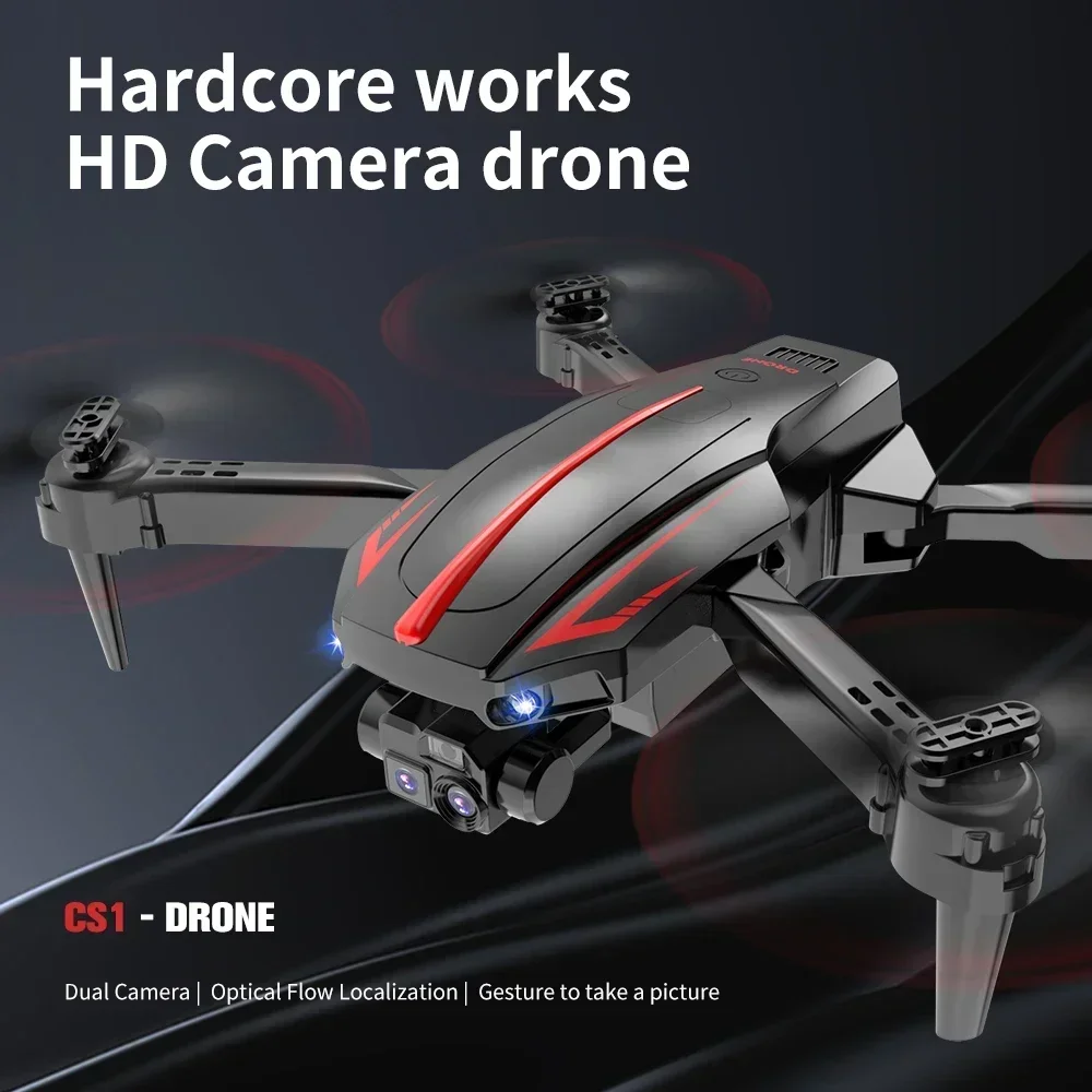 CS-1 Drone Professional Dual camera ESC WIFI FPV Four Axis Folding RC Aerial Photography Toy night vision drone