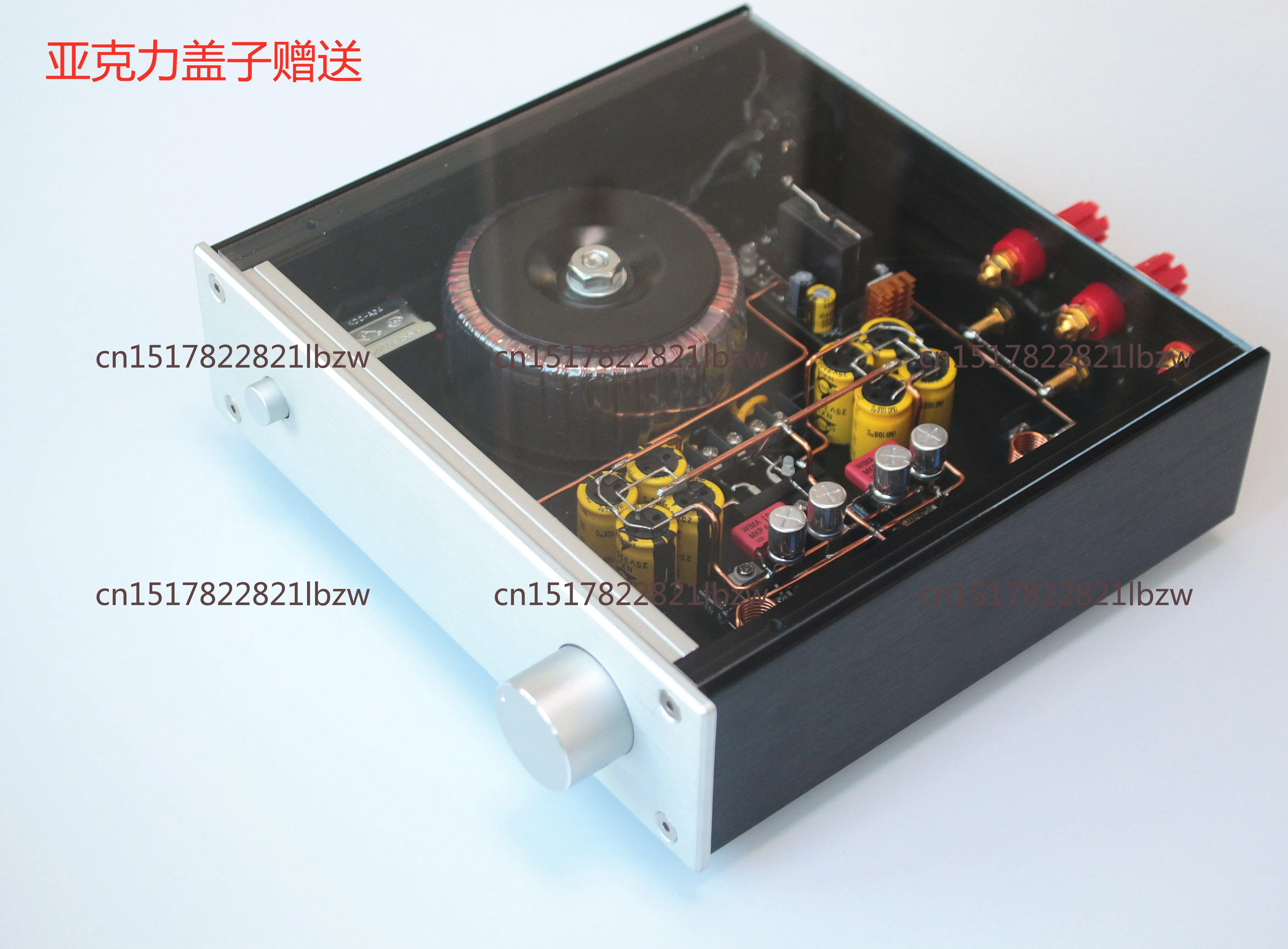 Hi-end Stereo Audio Power Amplifier Scaffolding power amplifier TDA2050 or LM1875 HIFI power amplifier 30W+30W