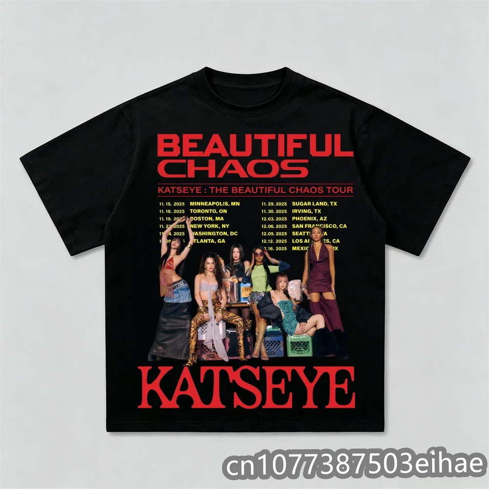 

Katseye Tshirt Teen 2000s Kawaii Graphic Anime Digital Shirt Graphic Classic Digital Hip Hop