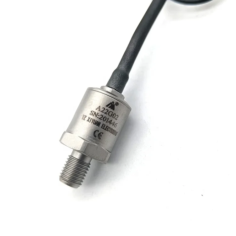 Large Shock 0.25mV/g Single Sensor Axis Voltage Output Type IEPE Acceleration Sensor A22G02