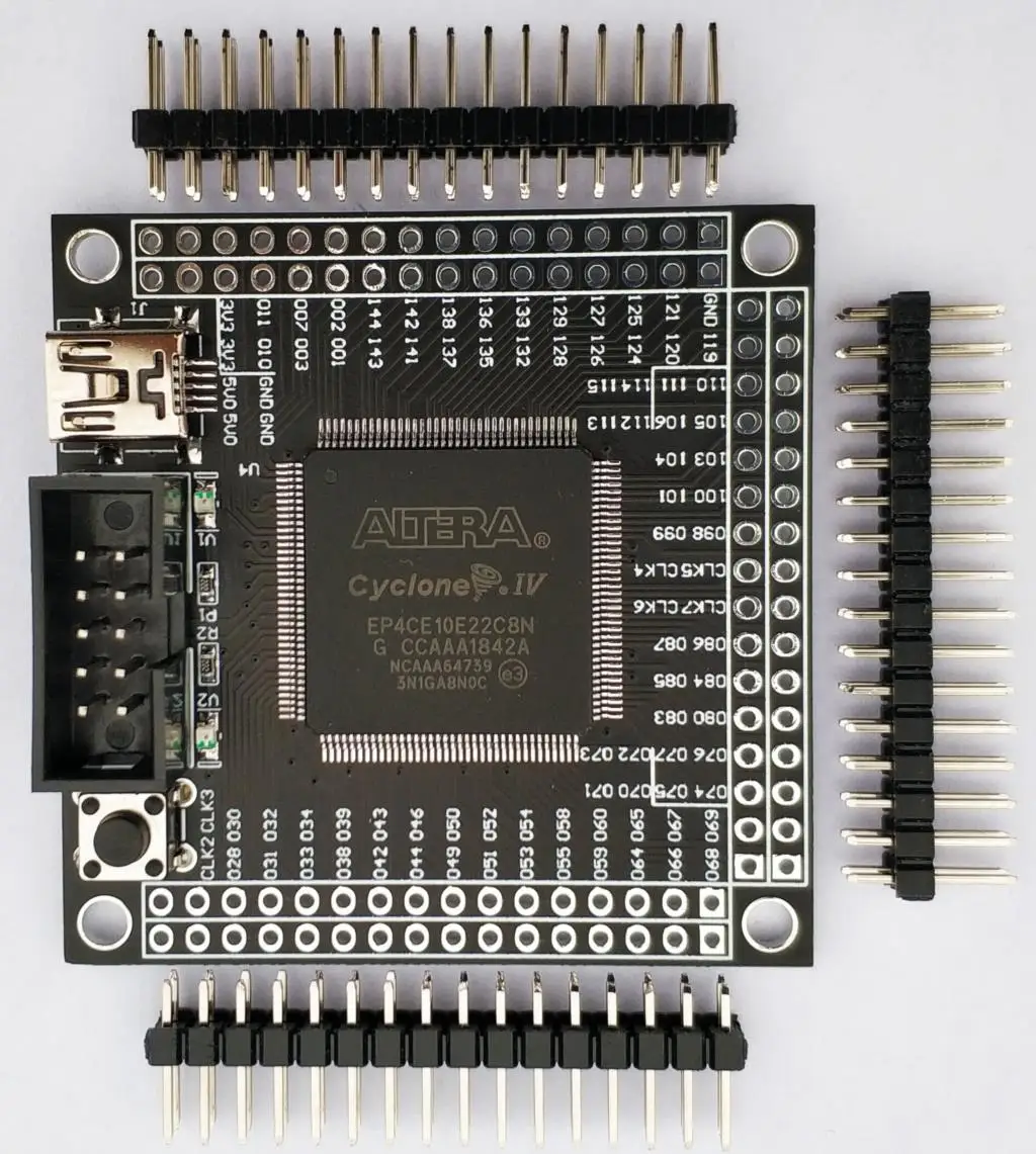 لوحة تطوير Altera FPGA ، EP4CE6E22 EP4CE10E22 EP4CE22E22 EP4CE15E22 سيكلون IV