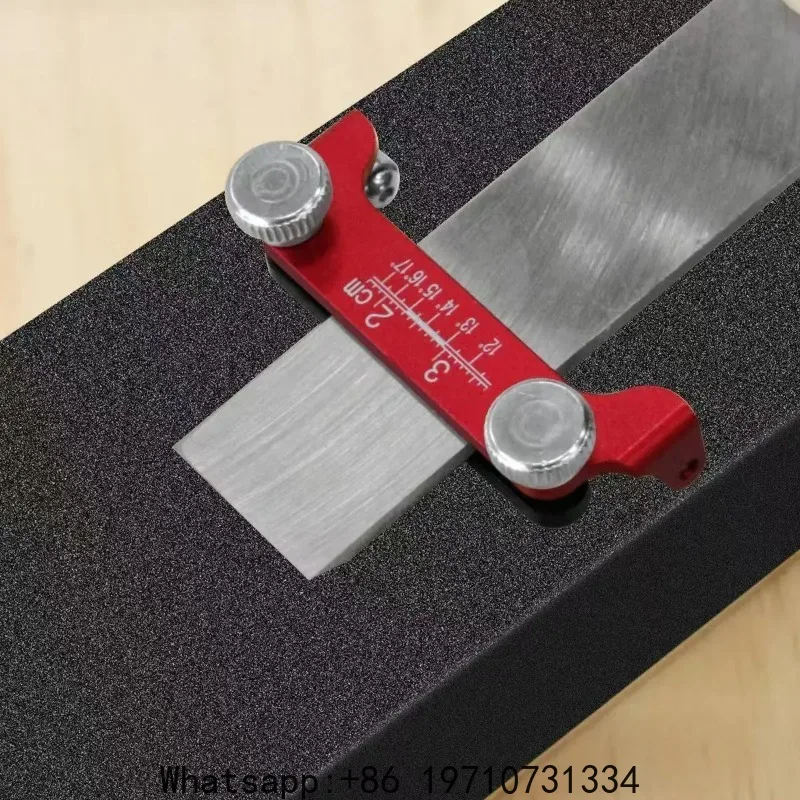 Mini Sharpener Woodworking Tool Sharpening Jig Clamping Adjustment Inclined Edges Wood Chisel Fixing Bracket