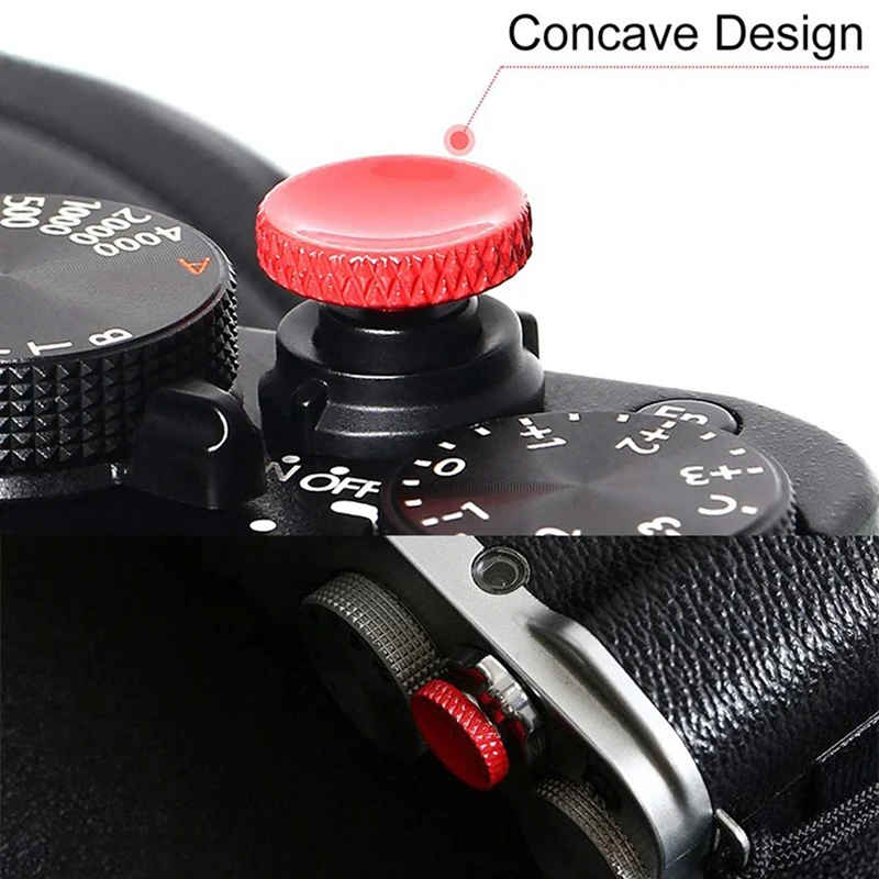 6 szt. Mini-miedziana przycisk zwalniający migawki do Fujifilm XT30 Ii T20 10 XT4 XT3 2xpro2 1 Leica M9 Sony łatwa w użyciu