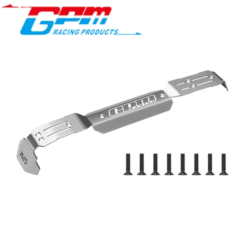 

GPM TXMM332FR STAINLESS STEEL CHASSIS FULL CENTER SKID KIT THICK 2MM FOR TRAXXAS MINI MAXX / MINI XRT RC Upgrade
