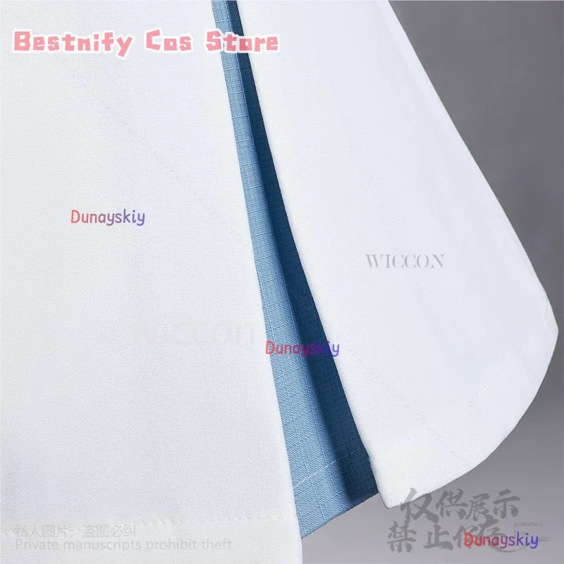 كوسبلاي كاردكابتور ساكورا كينوموتو كوسبفريه ساكورا أنيمي كاواي قميص أزرق فستان أبيض تاريخ الزي الرسمي الباروكات JK مدرسة لوليتا كوس مخصص