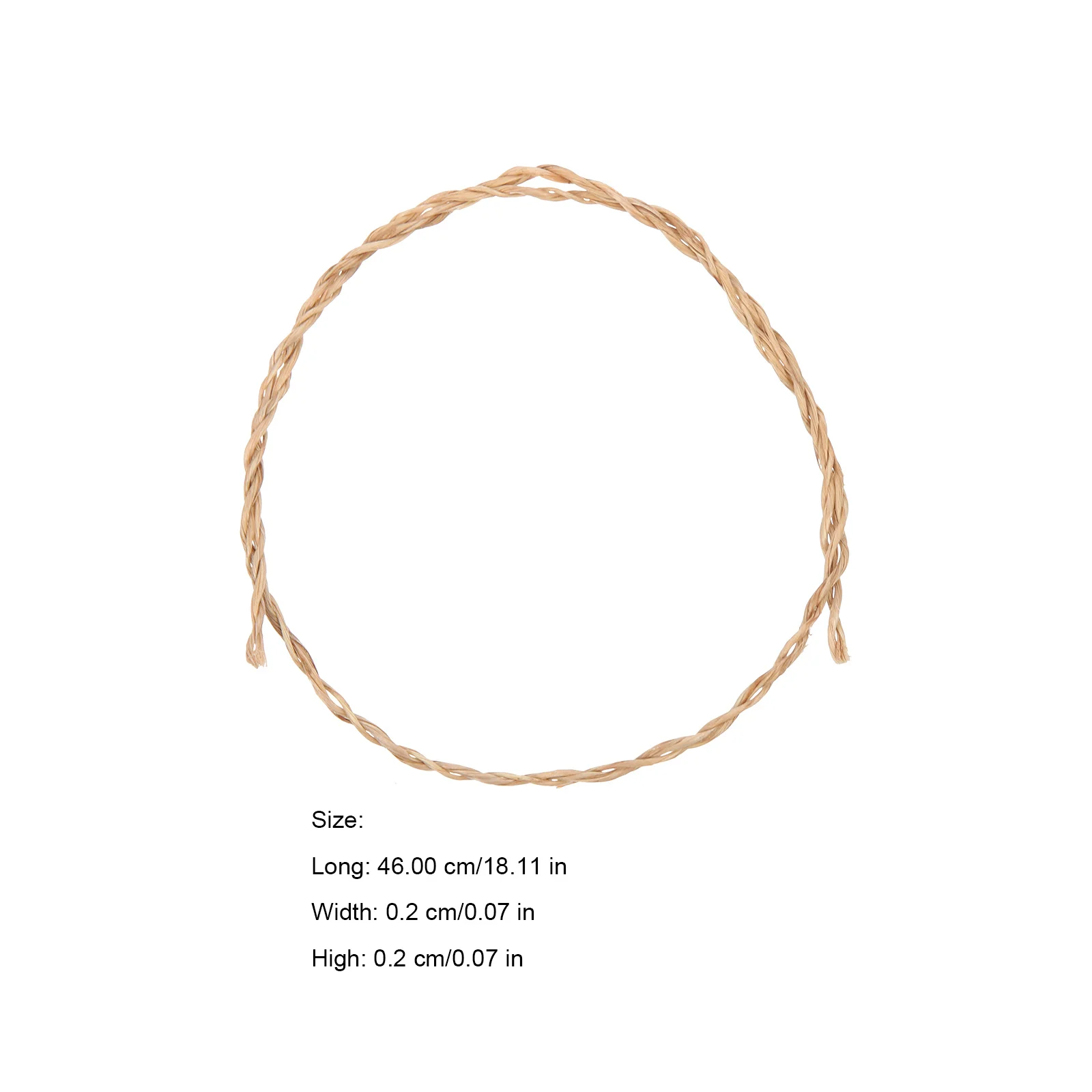 

100Pcs Durable Meat Sausage Thread Hemp Banding Food Bundling Rope for Cooking Baking Butchering Home Kitchen Supplies