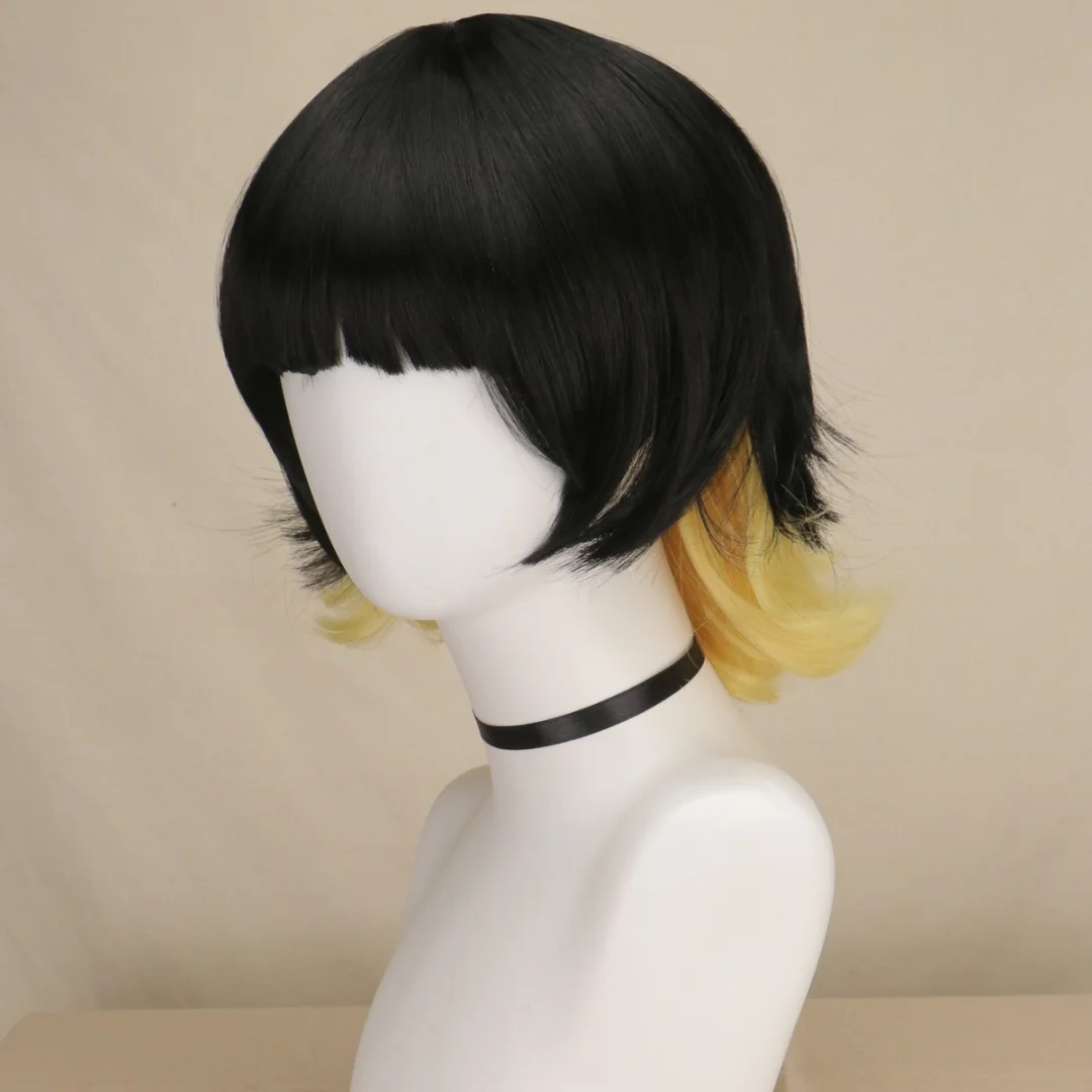 Perruque de Cosplay Bachira Meguru BLUE LOCK, Costume d'anime pour femmes, fête d'halloween