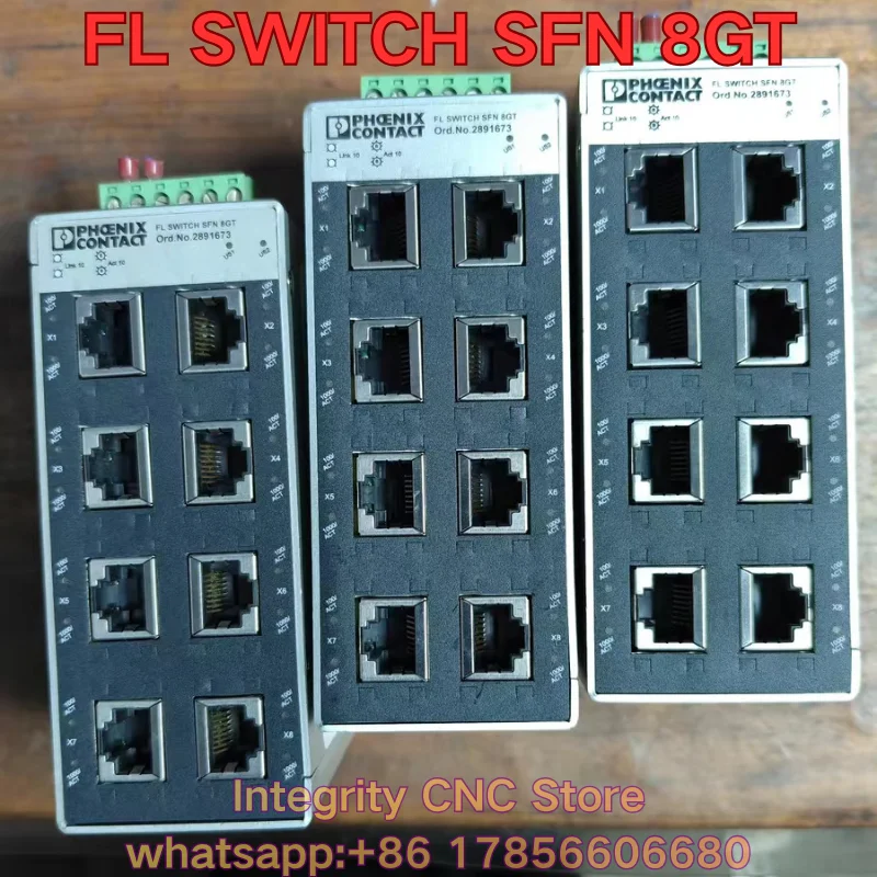 Second-hand FL SWITCH SFN 8GT module function test is normal 2891673