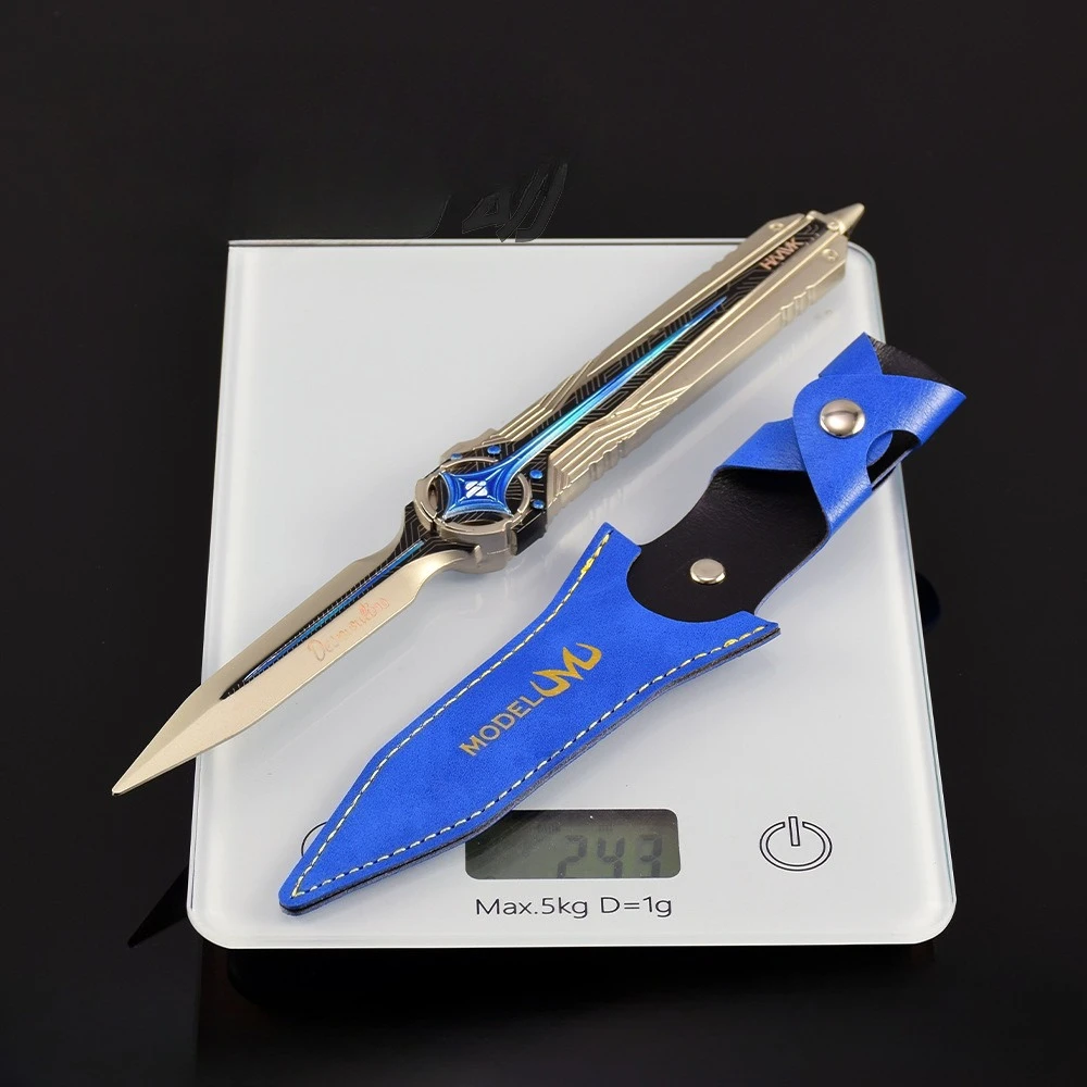 26CM Delta Force Chinese Game Randapparatuur North Star Mes Metaal Ambachtelijk Model Collectible Bureauornamenten Creatieve cadeaus voor jongen