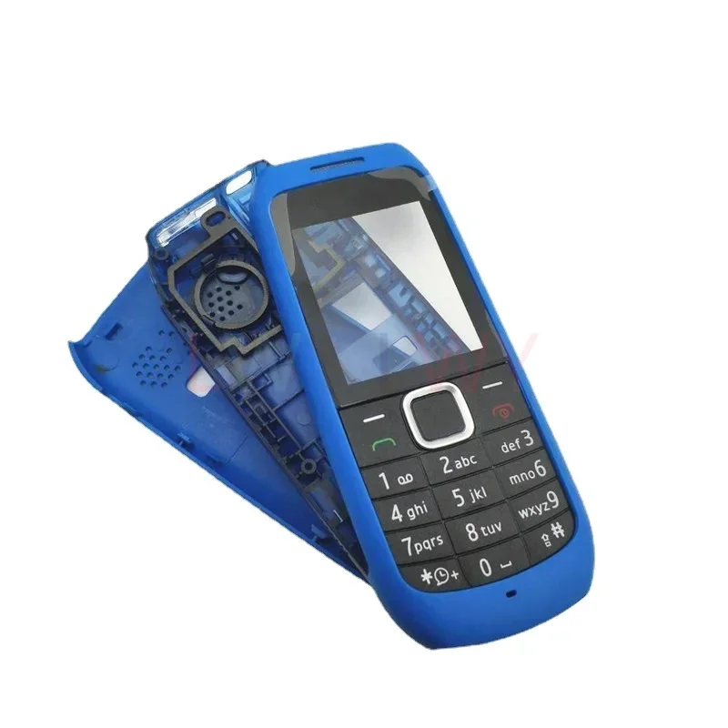 Full Housing Facing Cover + Back Housing Case + Front Middle Frame Cover For Nokia 1616