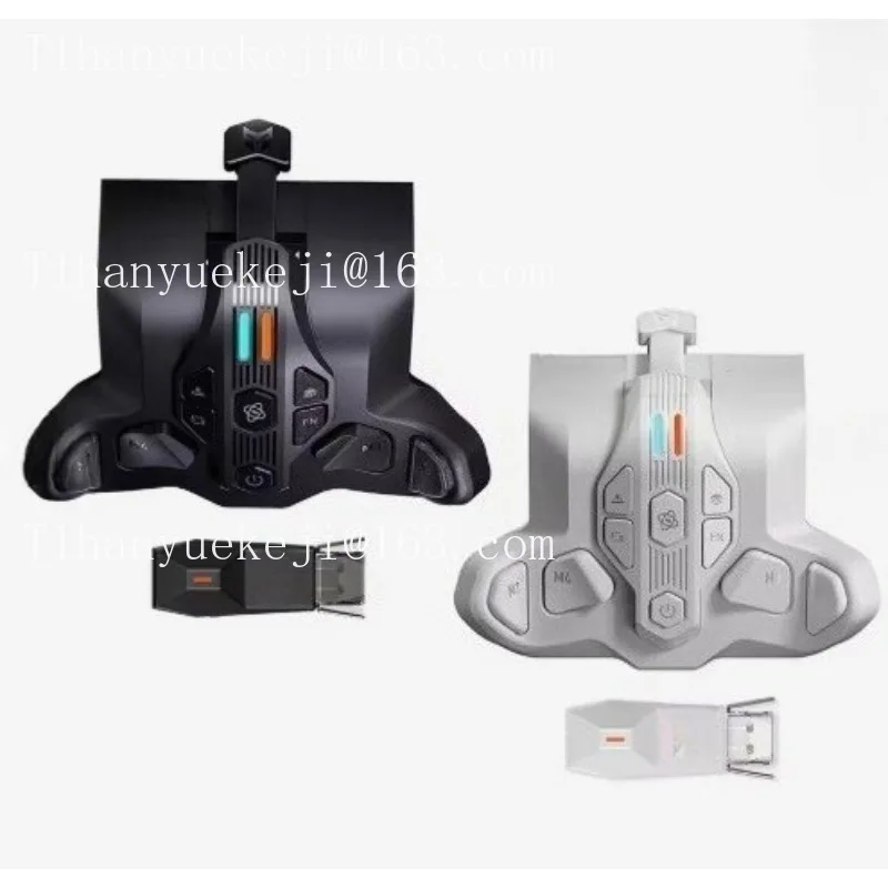Back button joystick for wireless gamepad controllers