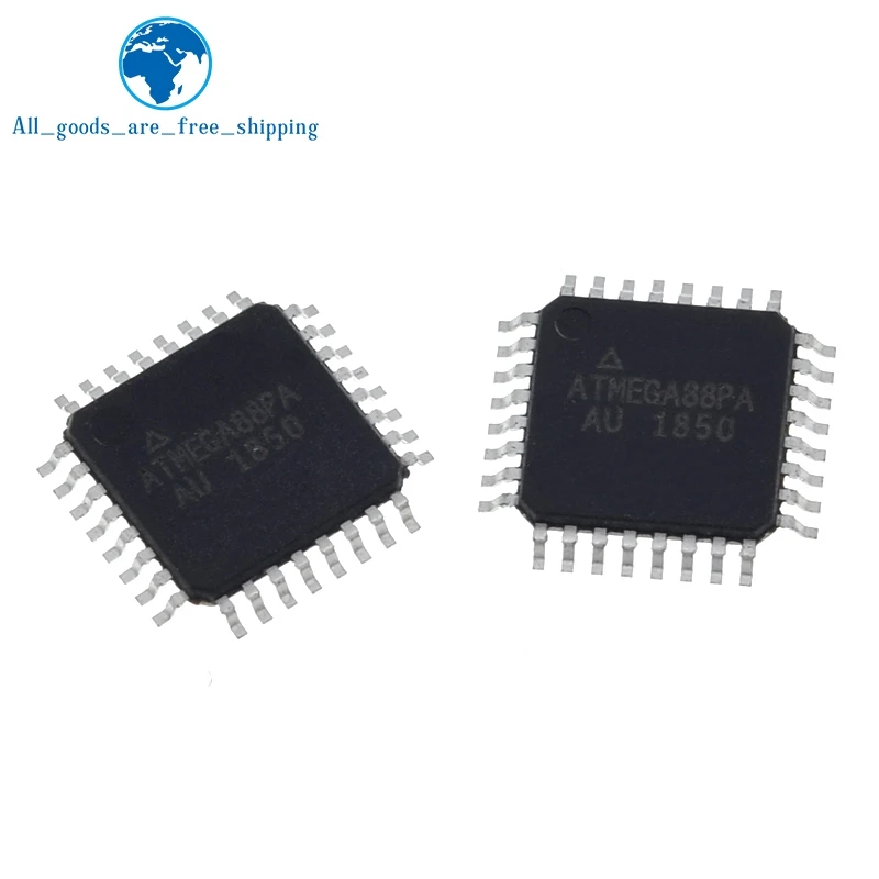 TZT 1pcs/lot ATMEGA88PA-AU ATMEGA88PA ATMEGA88 QFP32 In Stock