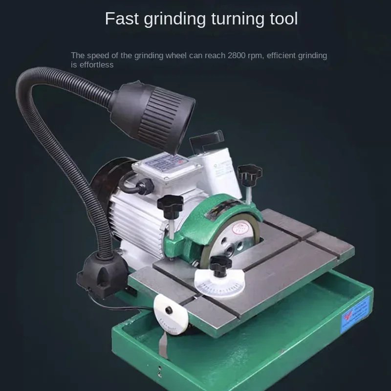 

Cross border Sharpener 220V/380V Turning Tool Sharpener 2800rpm White Steel Carbide High Power 370W Grinder CNC Boring Heat Re