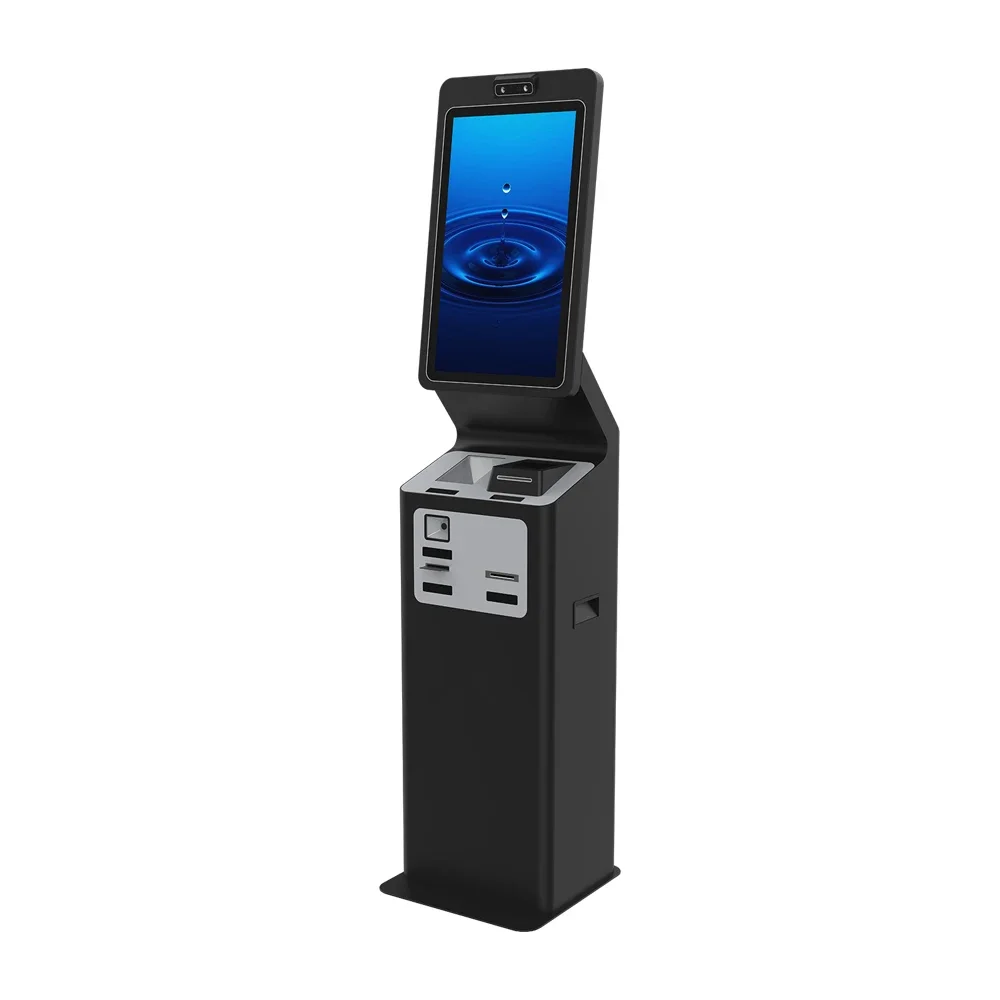 China Manufacturer Luxury Hotel Desktop Self Service Checkin Kiosk For Cinema