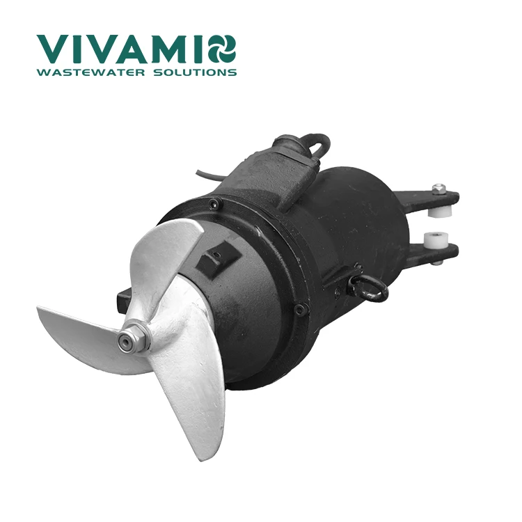 Reliable Waste Water Mixer Pump Submersible Agitator Mixer with Bearing Sewage Treatment