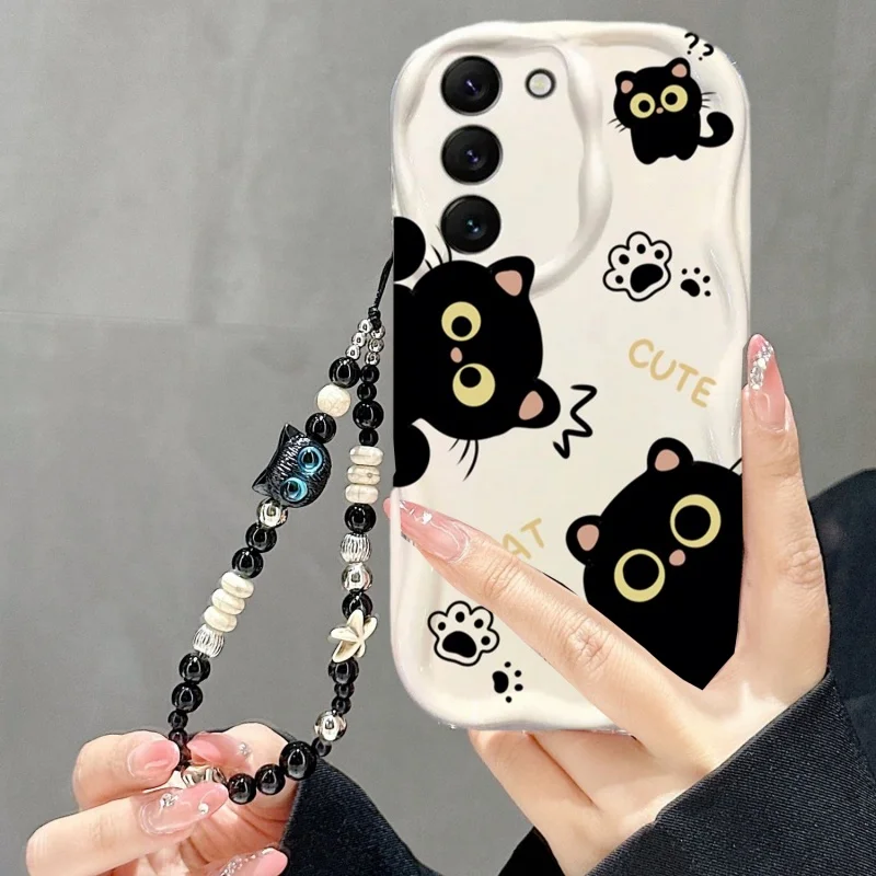 Black Cat Chain Pho…