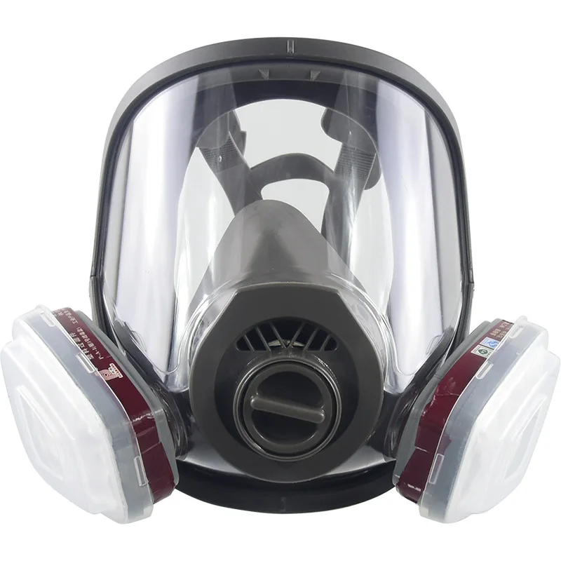 Protective Gas Filter Mask Gas Filter Full Mask Seven Piece Set Fire Protection And Dust Prevention Comprehensive Mask