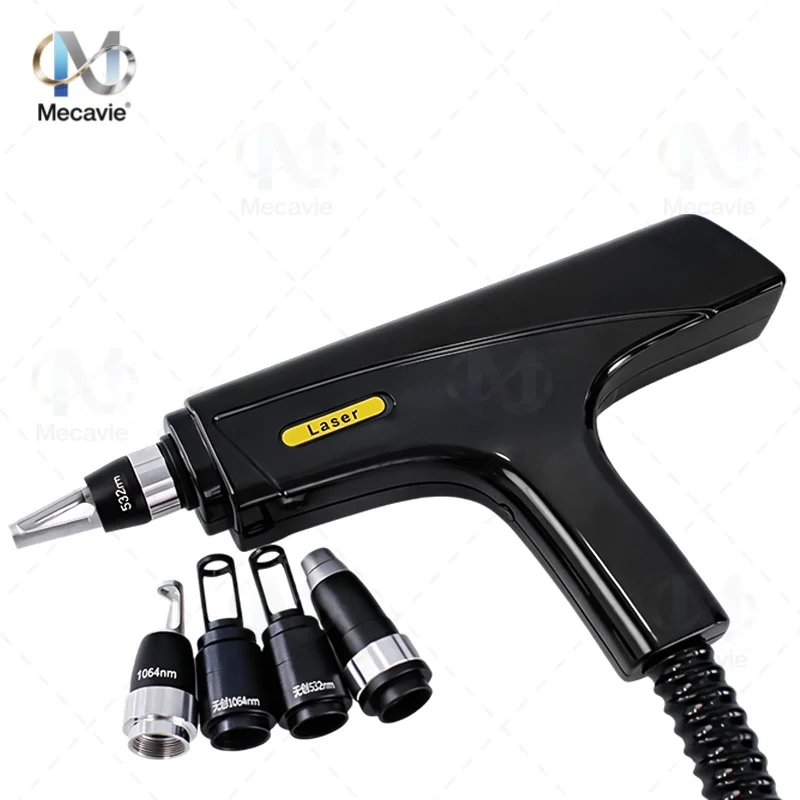 4 In1 Mecavie Diode Laser Beauty Machine 5 Wavelength 10 Bars FAC Sapphire Cooling Hair Removal Tattoo Removal IPL RF For Beauty