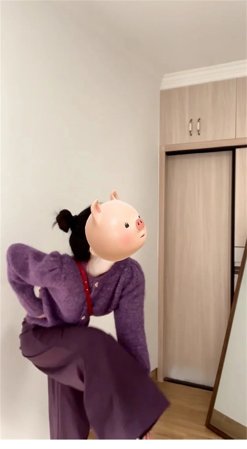 

Lazy Style, High-end Purple Fashion Woman Sweater, Knitted Cardigan Jacket, women's Autumn and Spring 2025 New Loose and Thick T