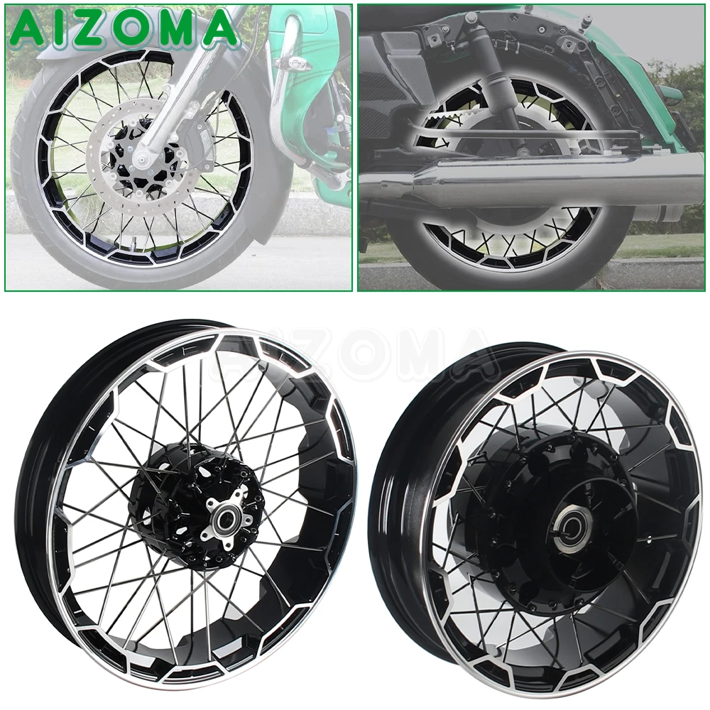 

Колесные диски (передние/задние) для мотоциклов Harley Touring Street Glides Road King Electra Glide CVO Road Glide FLTRXSE FLTRXSTSE