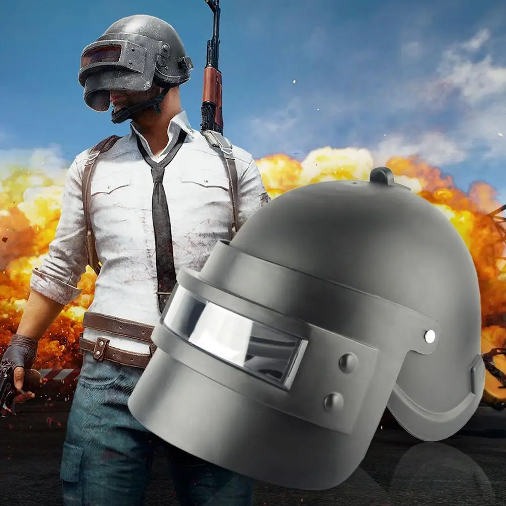 Women Men Cosplay Equipment Helmet Eat Chicken Cosplay Cap Game Prop Head Cap Cosplay Props Armor for PUBG Cosplay