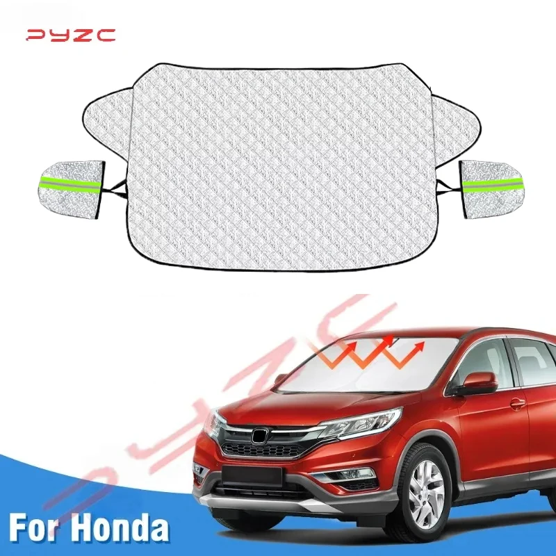 

Защитный хлопковый солнцезащитный экран для лобового стекла автомобиля от снега, льда и инея для Honda CR-V 2017-2022