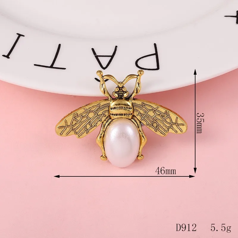 1PCS Insect Series Bling Designer Shoe Charms Metal  Honeybee Metal Shoe Accessories for Women Men Clog Decor wholesale