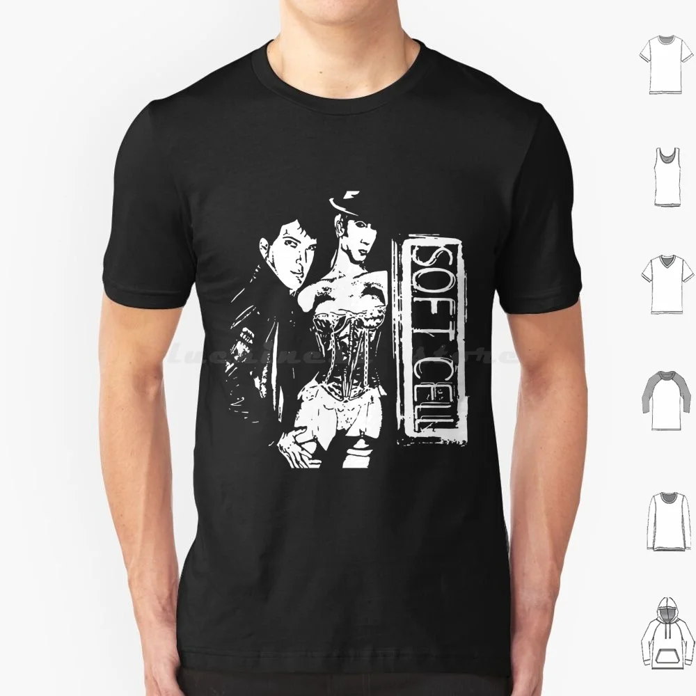 Vintage Photograp Tainted Love T Shirt 6xl Cotton Cool Tee Vintage Photograp Tainted Love Band New Wave Synthpop Pattern Cells