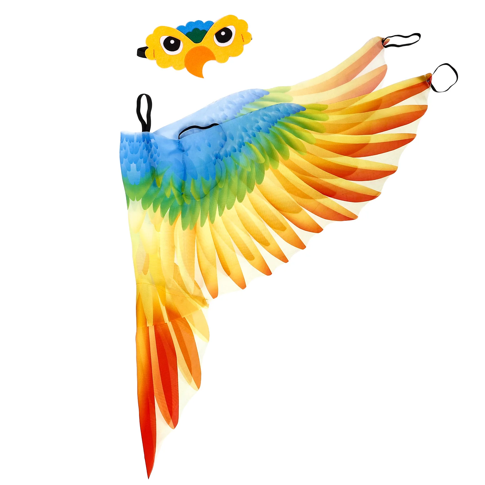 

1 set Bird Headband Bird Costume Wing Cape Durable Dress Set For Halloween Cosplay Party Parrot Wing Costume Prop
