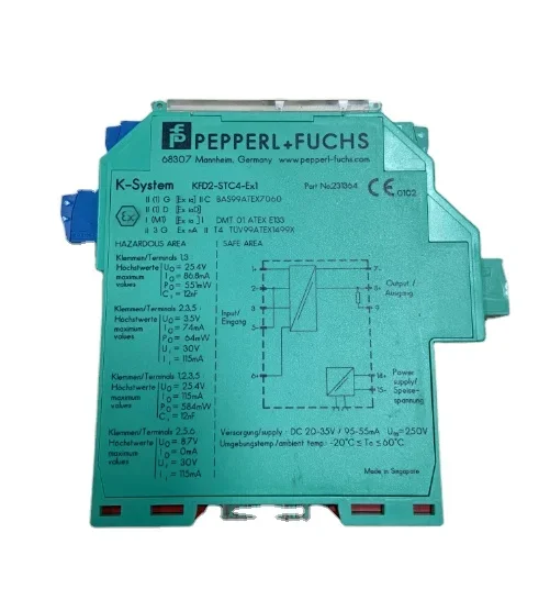 

Original safety barrier isolator KFD2-STC4-EX1 KFD2-SR2-EX2. W UT2-EX1. W in stock