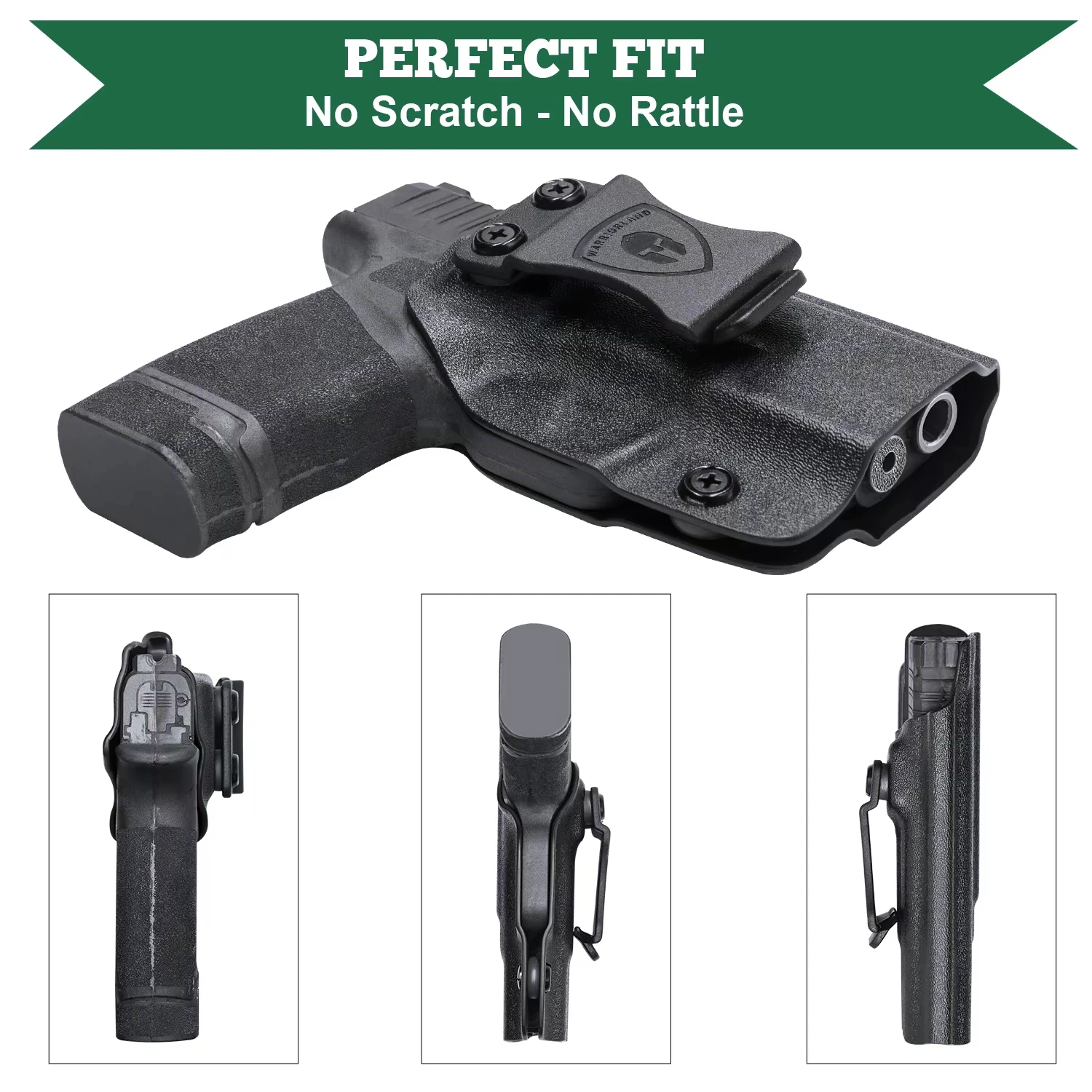 Hellcat Holster Kydex Fit: مسدس Springfield Armory Hellcat، حزام خصر مخفي يحمل اليد اليمنى