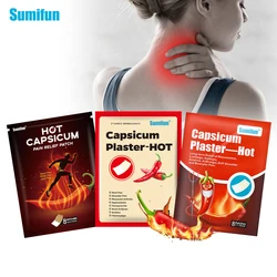 3Types Sumifun Hot Capsicum Balm Analgesic Patches Rheumatoid Arthritis Painkiller Sticker Knee Joint Muscle Pain Relief Plaster