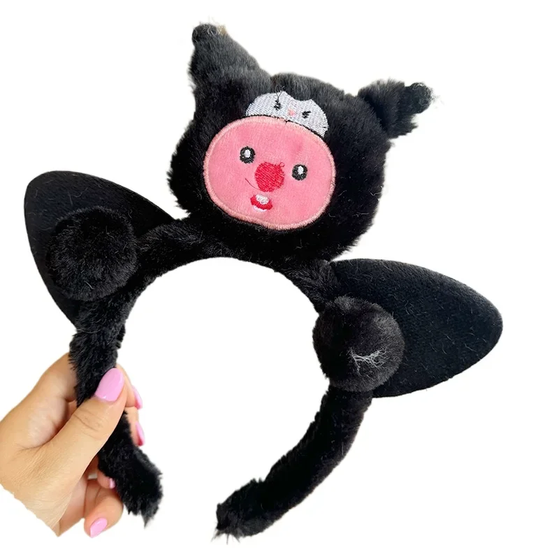 New Loopy Kawaii Plush Headband Cute Girls Sweet Cartoon Ear Hariy Headhoop Doll Decor Women Fashion Hair Accessories Gifts