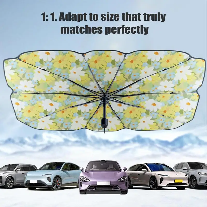 

Car Windscreen Sun Shade Windshield Sunshade For Car Inside Heat Insulation Automotive Sun Protector Accessories For Outdoor