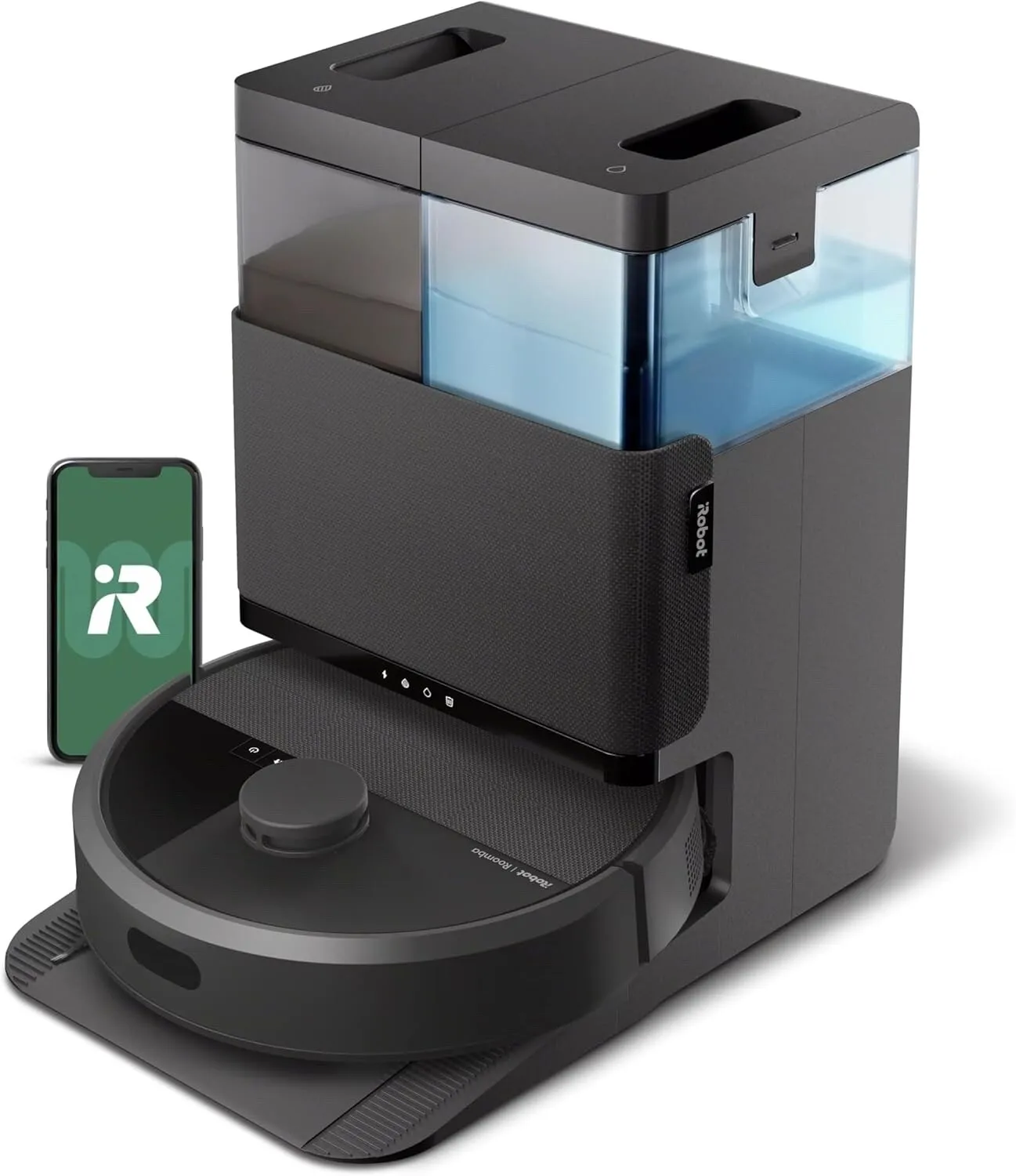 

Комбинированный пылесос-швабра с автоматической очищающей базой, лазерным радаром, в 70 раз более мощной силой всасывания