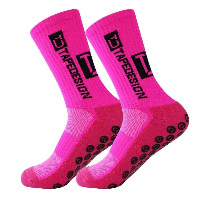 Socks Football Anti-slip Men Women Non-slip Soccer Basketball Tennis Sport Socks Grip Cycling Riding Socks