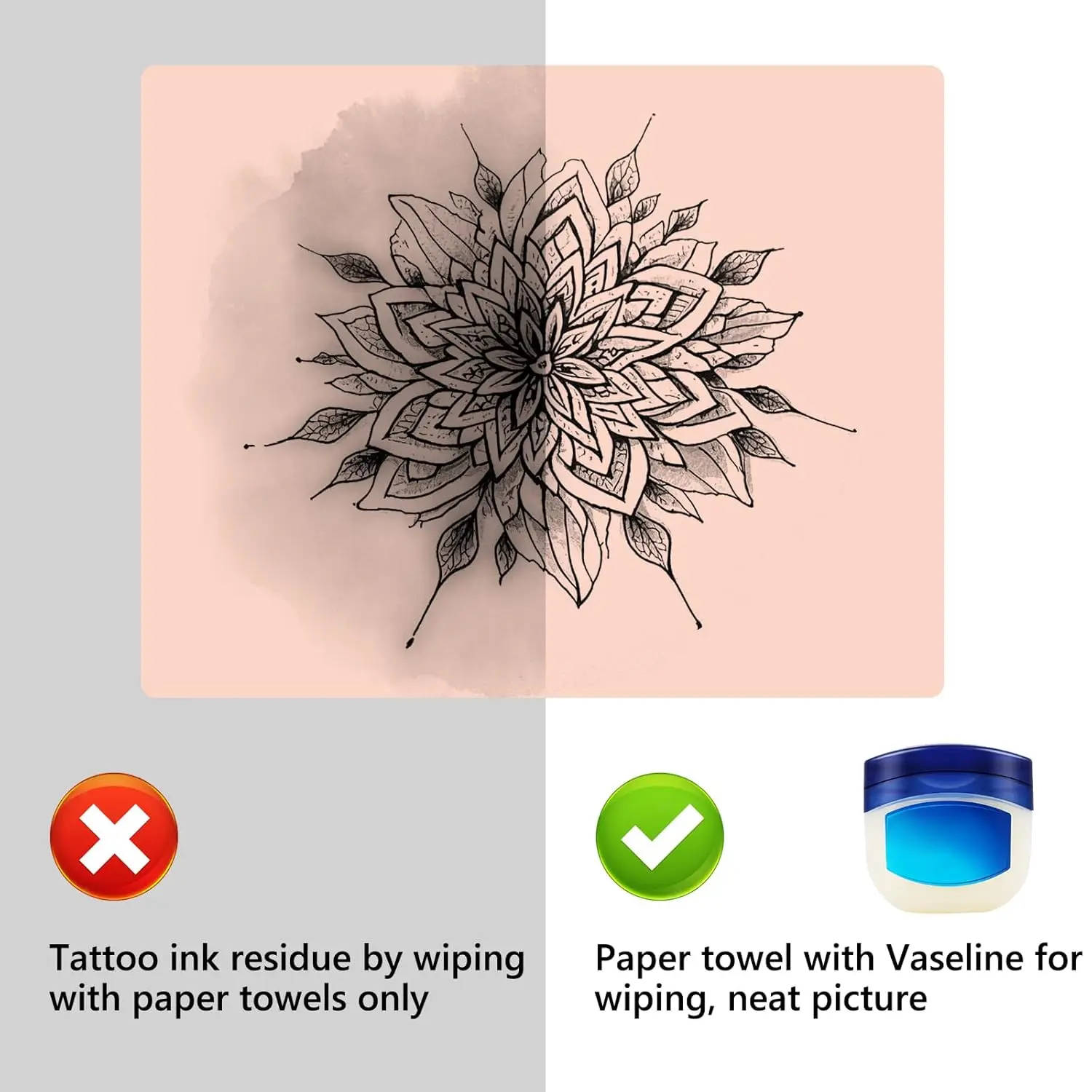 2 مللي متر الوشم ممارسة الجلد سيليكون الوشم جلود وهمية مزدوجة الجانبين فارغة الوشم الجلد تجميل دائم التدريب الوشم الملحقات #5