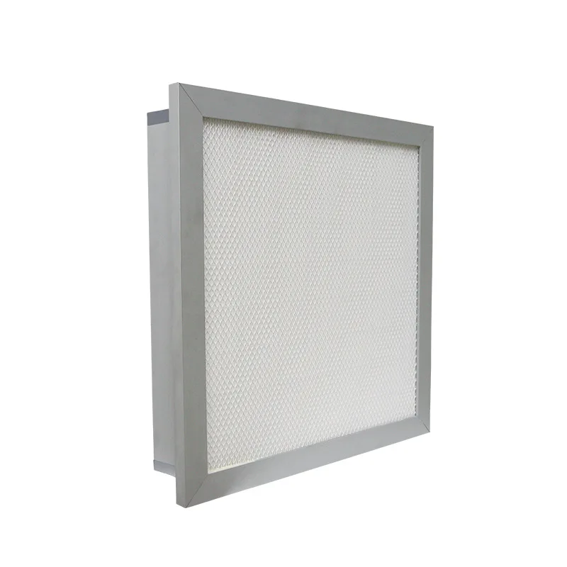 

High efficiency filter baffle free workshop high panel filter