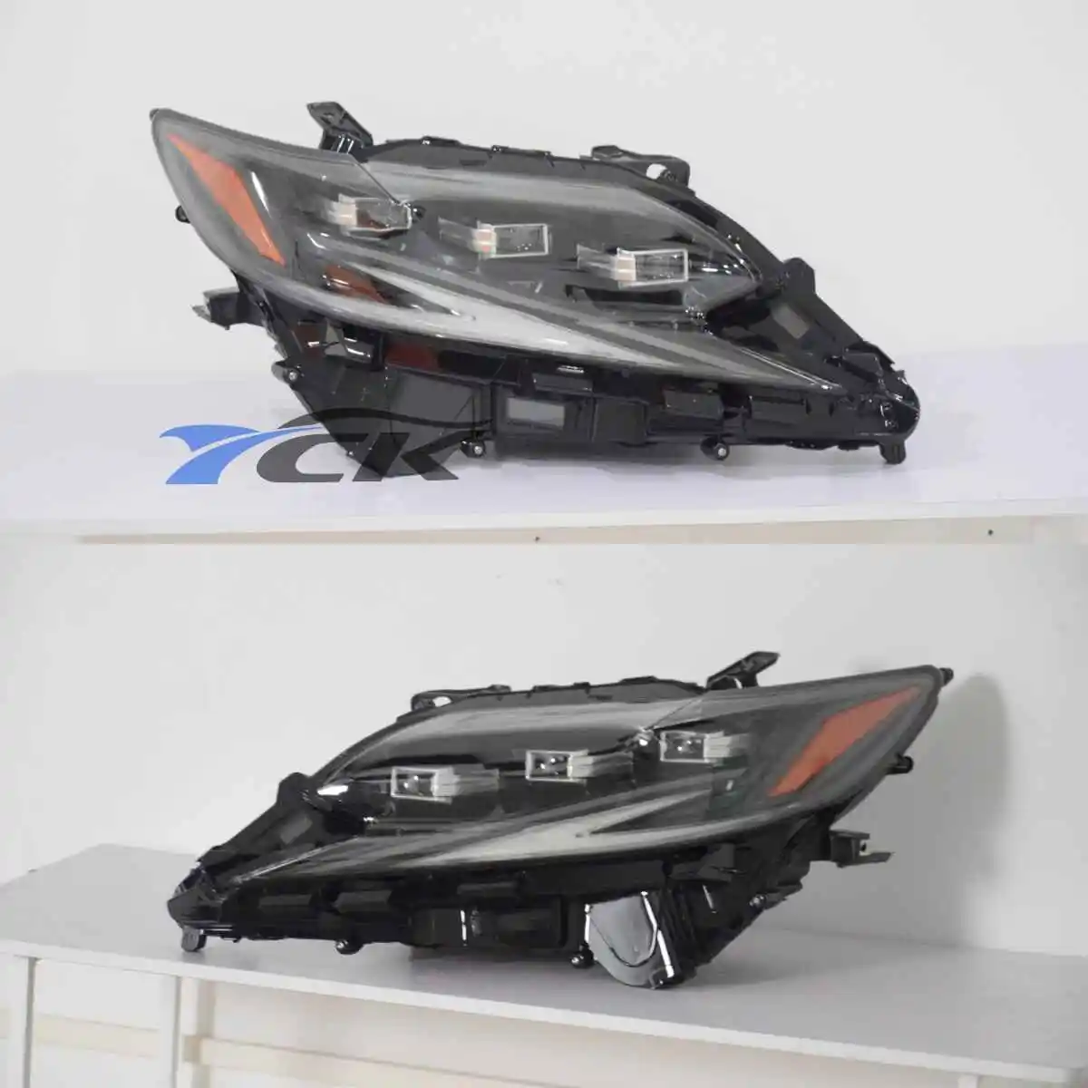 Upgrade A pair for Lexus ES 2013 2014 2015 2016 2017 Triple Beams LED Headlight Headlamp Assembly Car accessories plug and play
