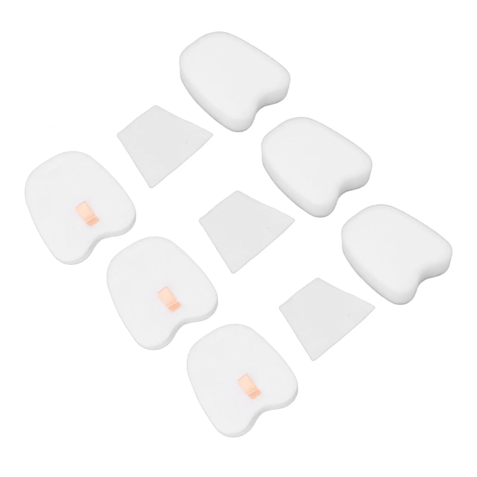 Vacuum Cleaner Filter Replacement Sponge Reduce Pollen Detachable 6 Set Vacuum Filters Replacement Washable for Vacuum Machine