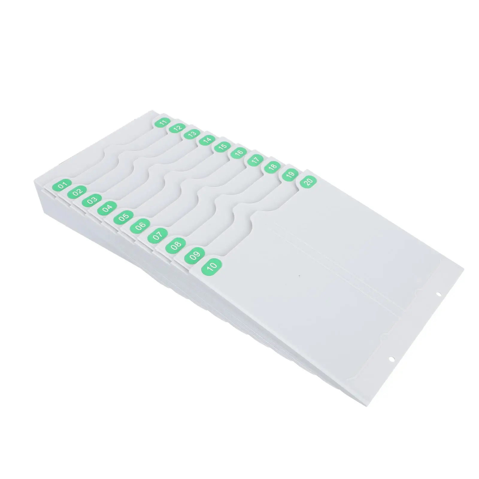 

Plastic Cards Rack Attendance Holder Light Grey Shelves Stand Multi Pockets Storage Collect Cards Tags Small Objects Flexible