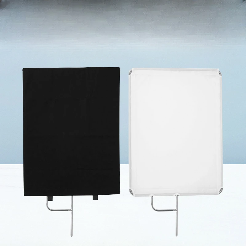 Black flagboard, white flagboard, photography light shield, film and television soft screen, light shield, reflector,