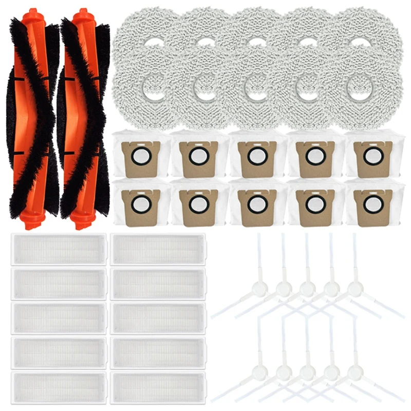 

Для Xiaomi Miijia Omni M30 Pro/C107 Hepa фильтр швабра тряпка мешок для пыли робот-пылесос запасные части