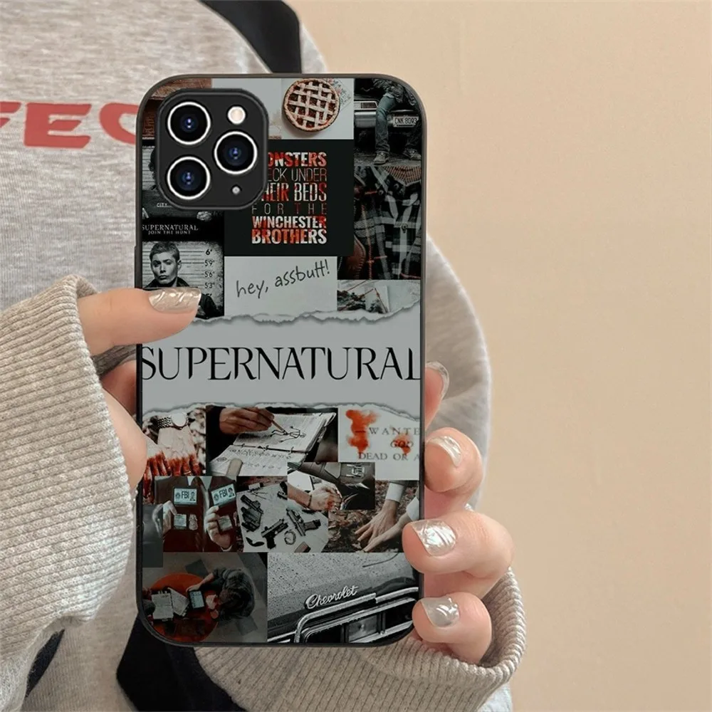 Supernatural Jensen Ackles Phone Case For Iphone 15 11 13 14 Pro Max 7 8 Plus X Xr Xs Max Se2020 12mini Cover Case