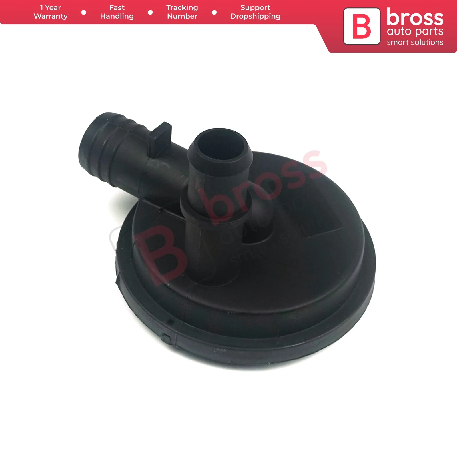 Bross Auto Parts BSP756 Breather Pressure Relief Valve 070129101A, 070 129 101, 39 111 71 929 for Transporter T5 Touareg MK1