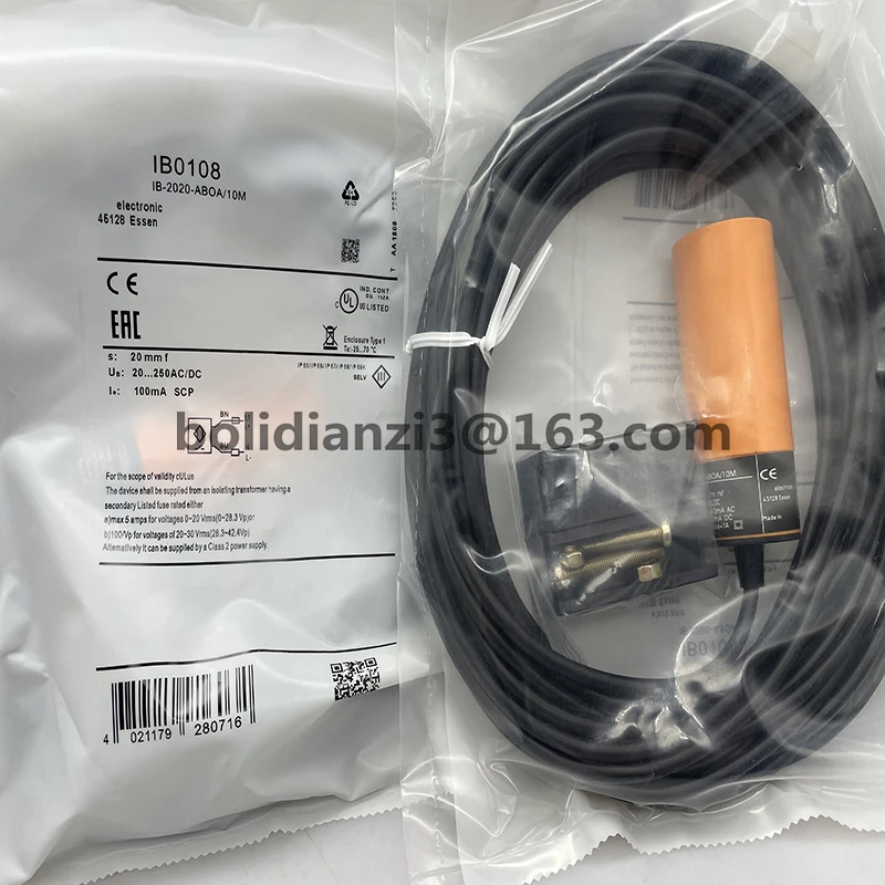 Imagem -02 - Sensor Interruptor de Proximidade Original Ib0108 Ib2023-aboc 10m