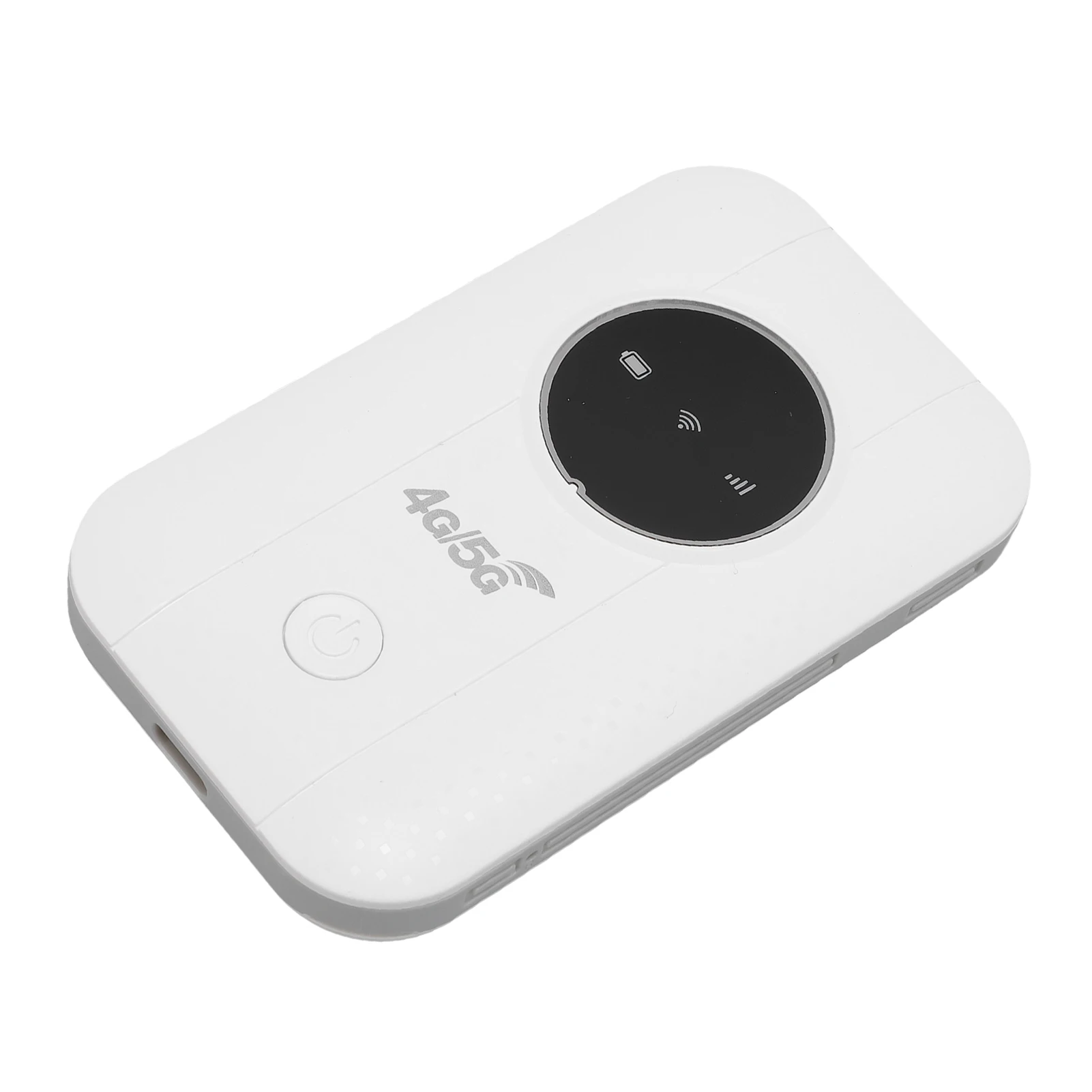 Portable 4G 5G WiFi Mobile Hotspot 300Mbps WiFi Supports 10 Connected Devices Portable WiFi Router with SIM Card Slot for Travel